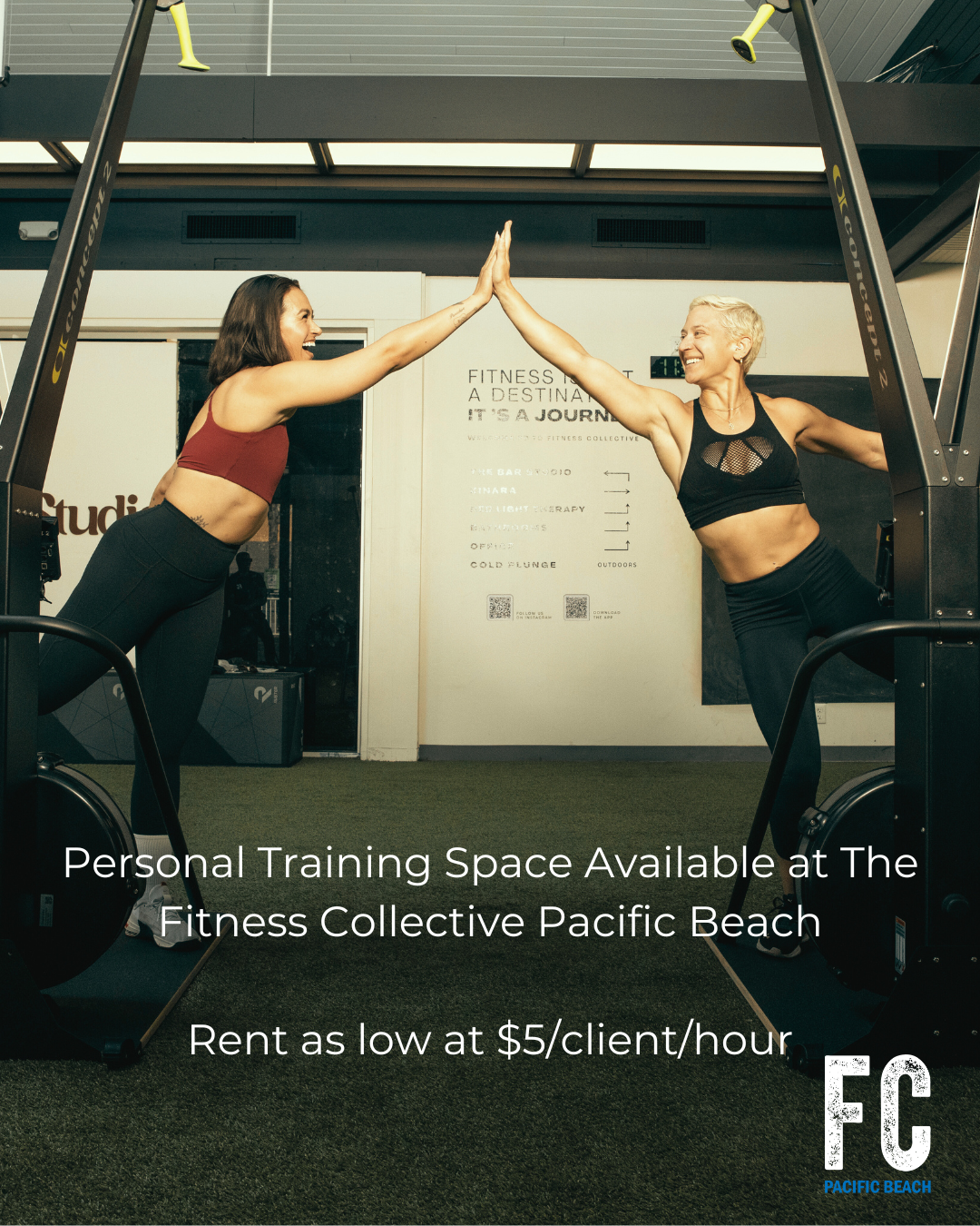 Personal Training Space Available