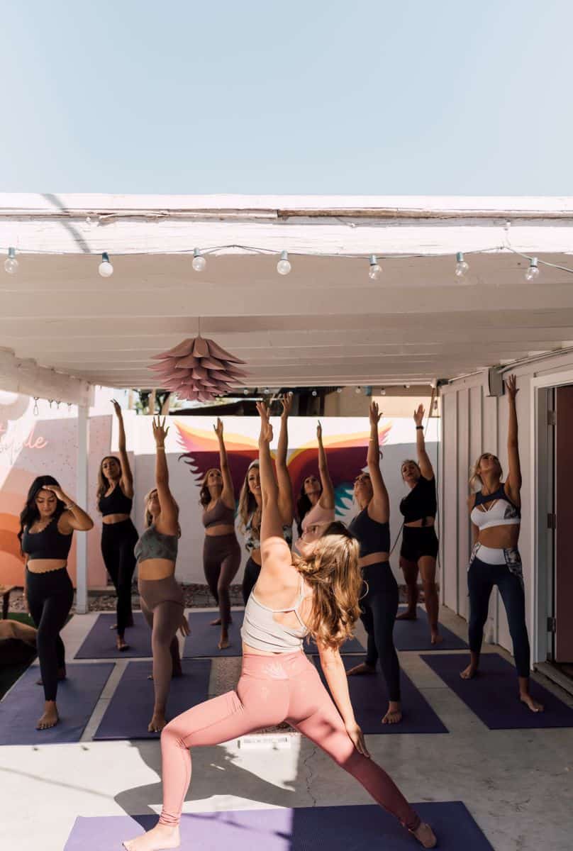 Balanced Bachelorette Yoga San Diego 4