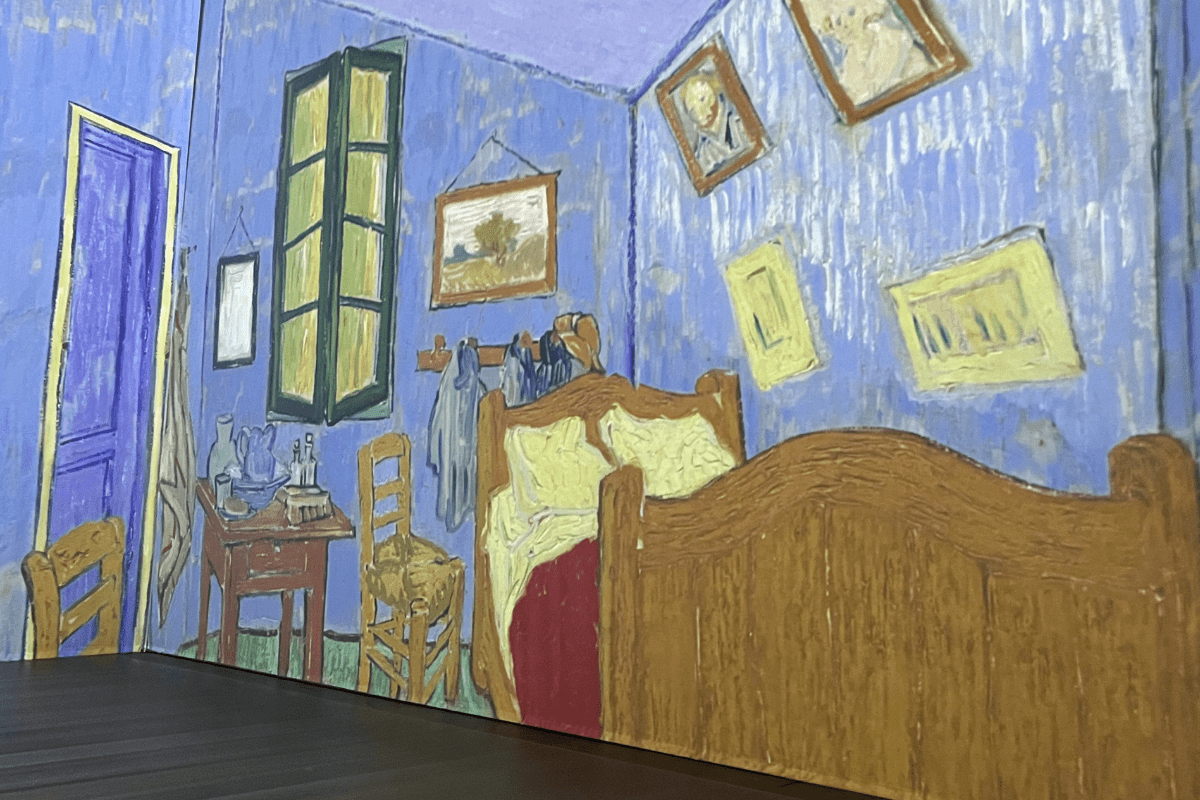 Beyond Van Gogh Yoga Room