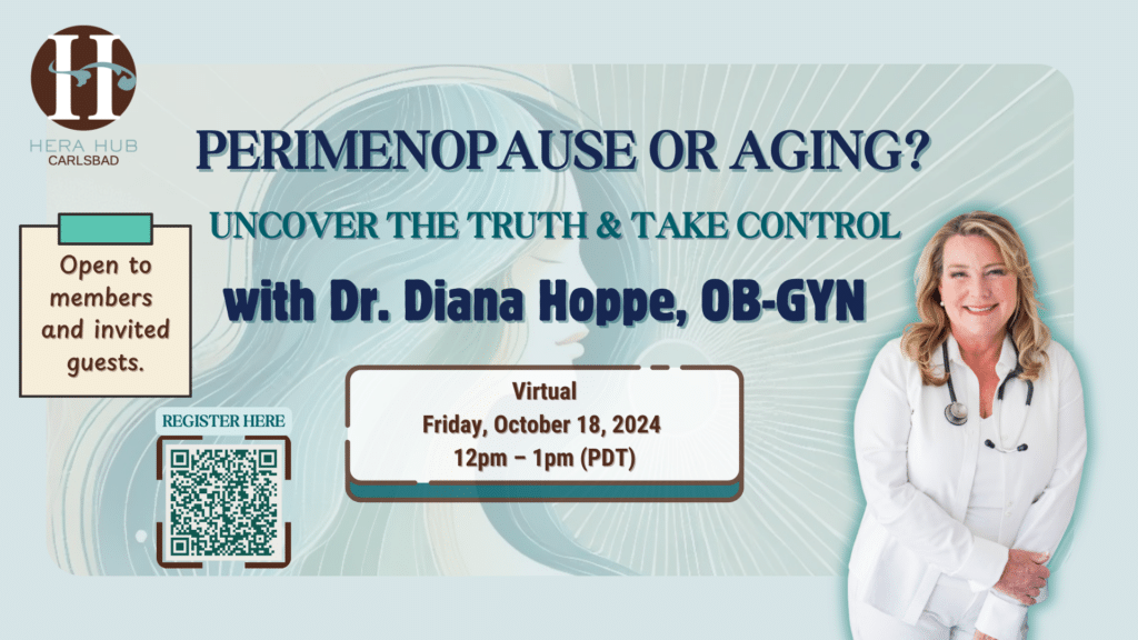 Perimenopause or Aging? Uncover the Truth & Take Control- Virtual